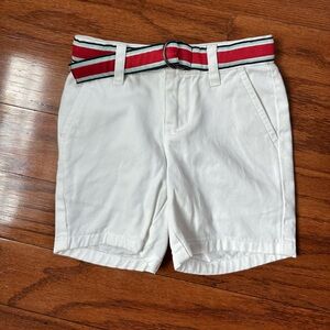 Janie and Jack White Cotton Shorts